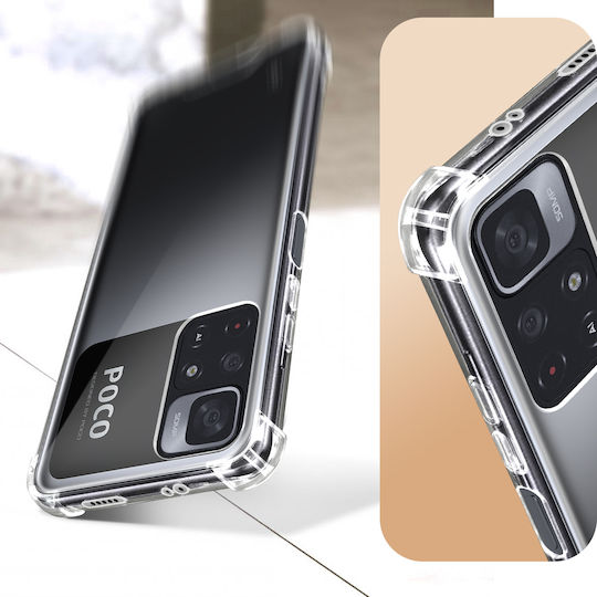 Roar Back Cover Σιλικόνης Διάφανο (Poco M4 Pro 5G / Redmi Note 11s 5G)