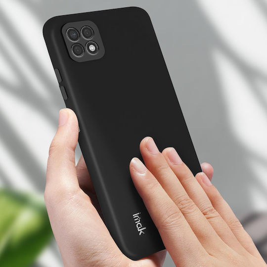 Imak Colorful Soft UC-2 Back Cover Silicone Black (Galaxy A22 5G)