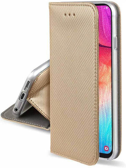 Smart Magnet Buchen Sie Synthetisches Leder Gold (Realme 8i)