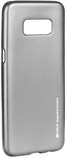 Mercury iJelly Back Cover Σιλικόνης Γκρι (Galaxy S8+)