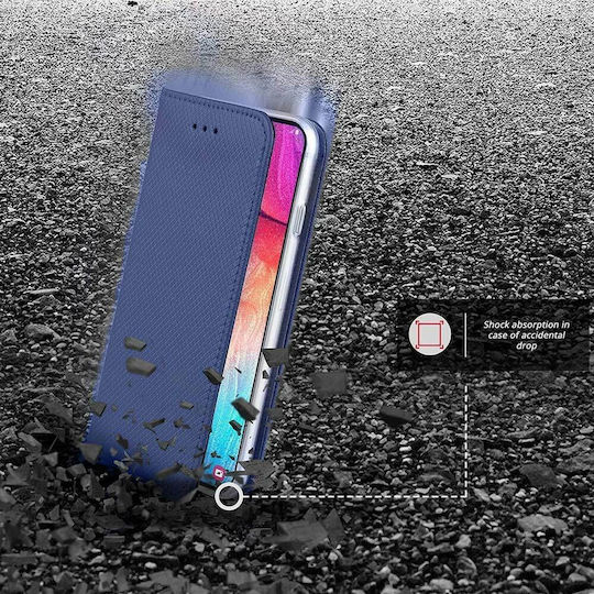 Smart Magnet Book Πλαστικό Μπλε (Galaxy A03s)