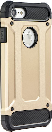 Hurtel Tough Armor Back Cover Plastic Gold (Galaxy S8+)