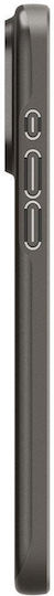 Spigen Thin Fit Umschlag Rückseite Silikon 1.55mm Gunmetal (iPhone 15 Pro)