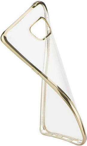 Forcell ELECTRO Jelly Umschlag Rückseite Silikon Gold (Huawei P20 Lite)