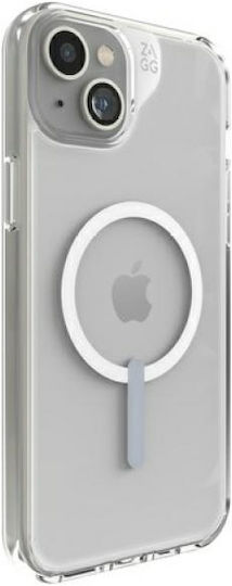 Zagg Задна корица Силикон Прозрачен (iPhone 15 Plus)