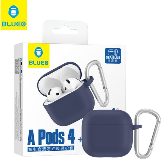 Blueo Silikonhülle in Marineblau für Apple AirPods 4 / 5