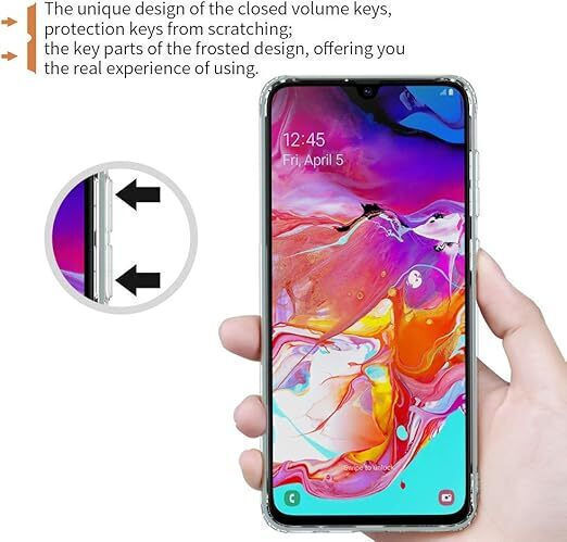 Nillkin Nature Задна корица Силикон 0.6мм Прозрачен (Galaxy A70)