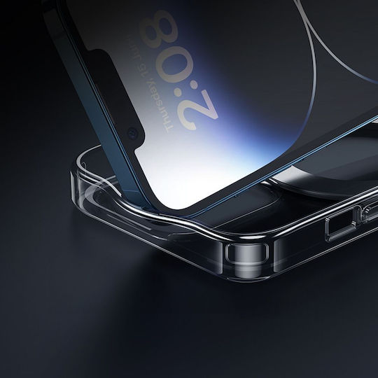Hoco Back Cover Σιλικόνης / Πλαστικό 2mm Μαύρο (iPhone 15)