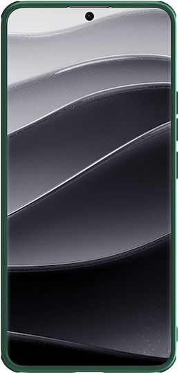 Nillkin Camshield Texture Pro Series Задна корица Пластмаса / Силикон Зелен (Redmi Note 14 Pro 5G / Poco X7)