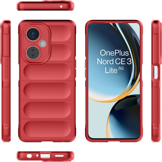 Back Cover Πλαστικό / Σιλικόνης Κόκκινο (OnePlus Nord CE 3 Lite)