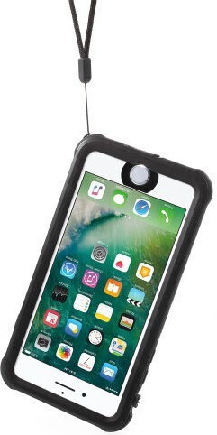 Redpepper Shockproof Waterproof 360 Full Cover Silicone Waterproof Black (iPhone 8/7 Plus)