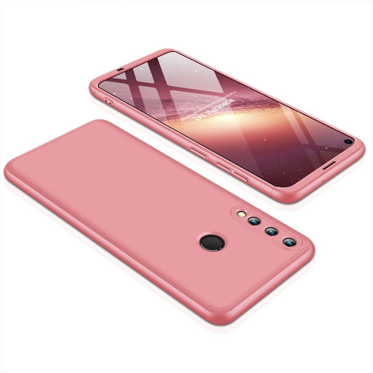GKK 360 Full Cover Πλαστικό Ροζ Χρυσό (Huawei P40 Lite E)