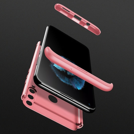 GKK 360 Full Cover Πλαστικό Ροζ Χρυσό (Huawei P40 Lite E)