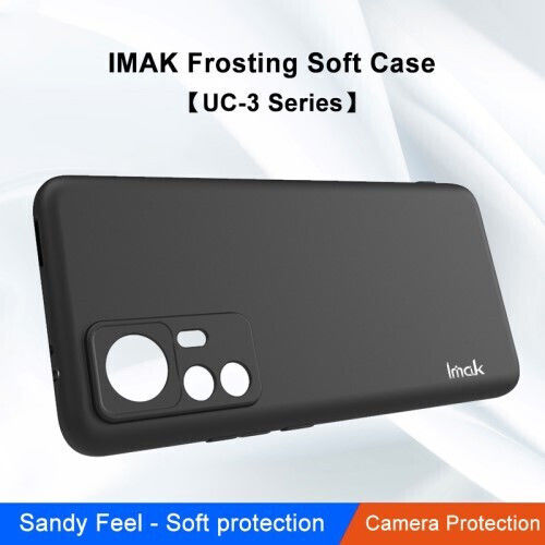 Imak UC-3 Back Cover Σιλικόνης Μαύρο (Xiaomi 12T / 12T Pro)