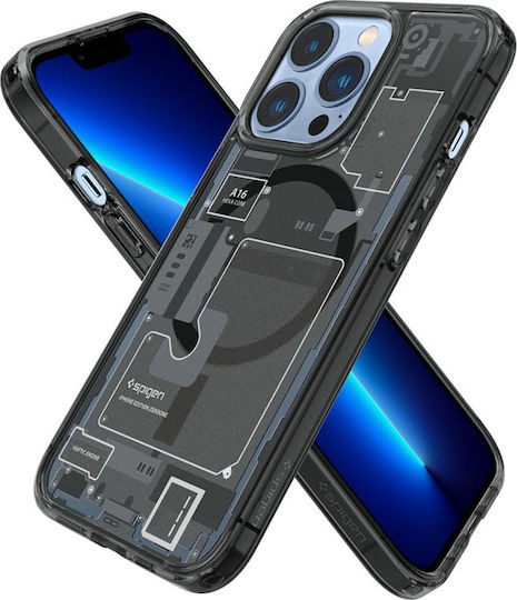 Spigen Ultra Hybrid Mag Back Cover Πλαστικό 2mm Γκρι (iPhone 13 Pro)