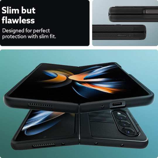Caseology Caseology Parallax Back Cover Plastic / Silicone Matte Black (Galaxy Z Fold5)
