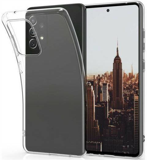 1mm Back Cover Σιλικόνης 1mm Διάφανο (Galaxy A72)