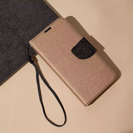 Tel1 Diary Портмоне Златист (iPhone 14)