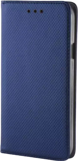 Smart Magnet Book Δερματίνης / Πλαστικό Navy Μπλε (Redmi Note 11 Pro)
