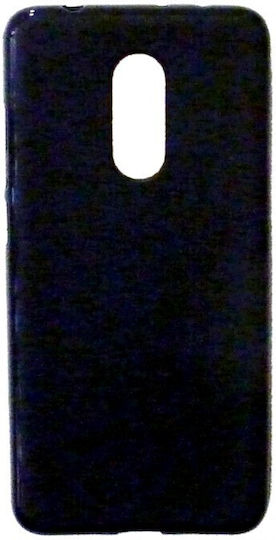 Matt Back Cover Σιλικόνης 2mm Μαύρο (Galaxy A6+ 2018)