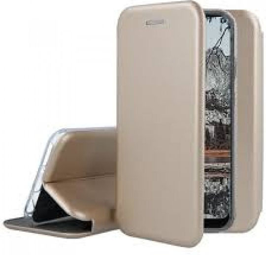 Forcell Book Piele artificială Auriu (Galaxy A20e)
