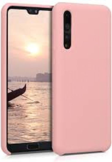 Back Cover Σιλικόνης 1.2mm Ροζ Χρυσό (Huawei P Smart Pro)