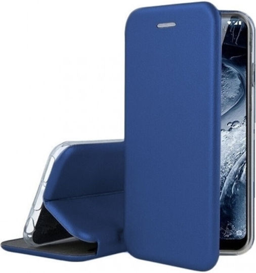 Elegance Book Synthetic Leather Blue (Galaxy Note 20 Ultra)