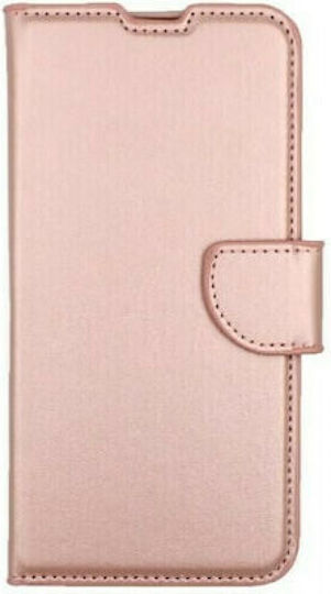 Book Synthetic Leather Rose Gold (Huawei Nova Y70)