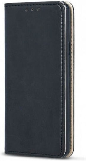 Smart Book Synthetic Leather Black (Poco C40)