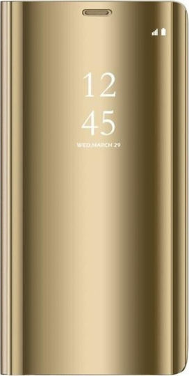 Clear View Buchen Sie Kunststoff Gold (Redmi 6a)