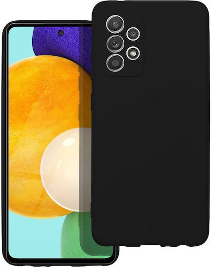 Forcell Lite Back Cover Silicone Black (Galaxy A52 / A52s)