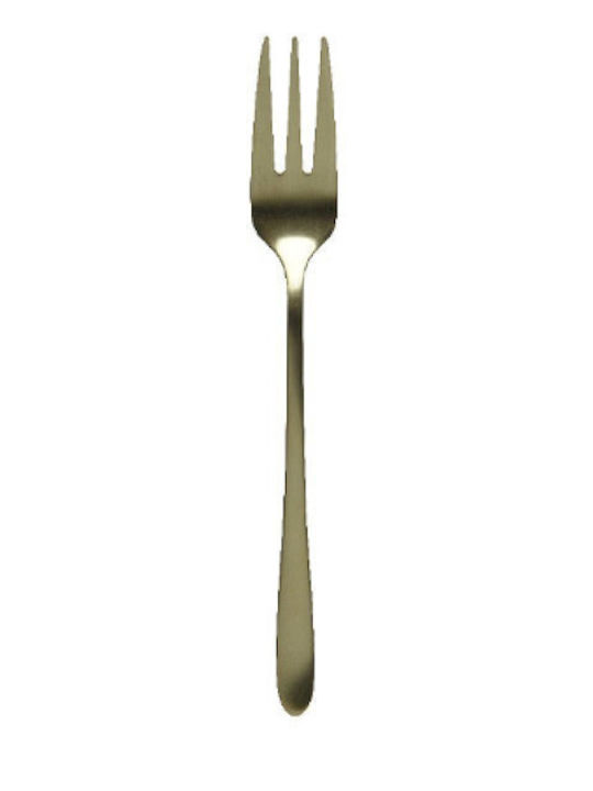 Kaemingk Set Gabeln Tabelle Inox Gold 18cm 4 Stück
