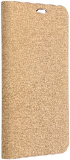 Forcell Book Δερματίνης Χρυσό (Huawei P20 Lite)