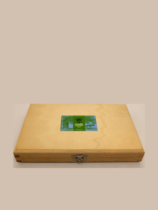Claude Dozorme Laguiole Set de Furculițe Fructe/Desert Inoxidabile Blue Green 6buc