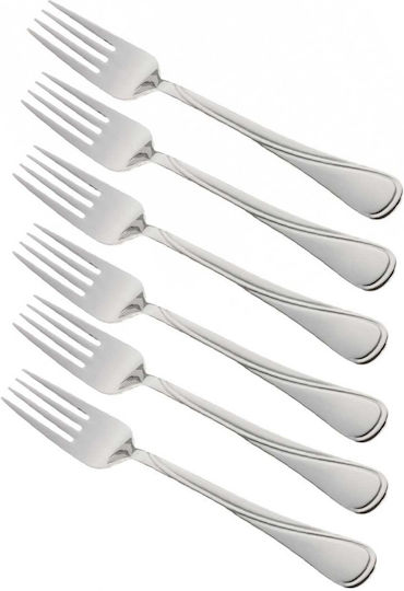 KING Hoff Set of Forks Table Gray 19.5cm 6pcs