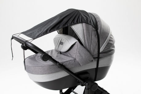 FreeOn Sonnenschirm Kinderwagen Gray