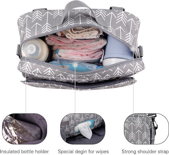 Queen Mother Organizer Stroller Gray