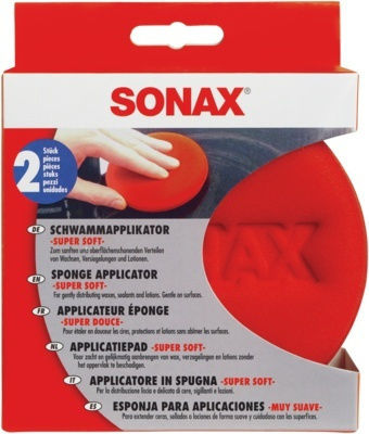 Sonax Polishing Sponge 2pcs Application Extra Soft 04171410