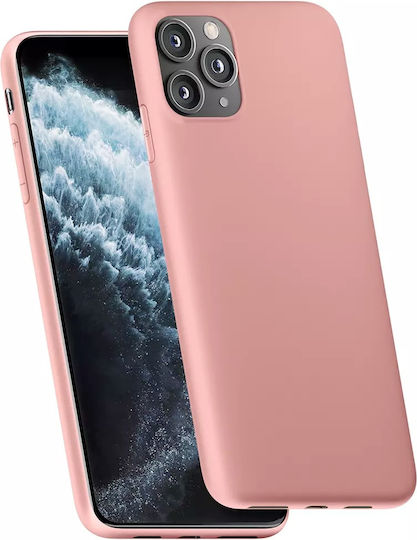 3MK Matt Back Cover Silicone 1.2mm Lychee (iPhone 14)