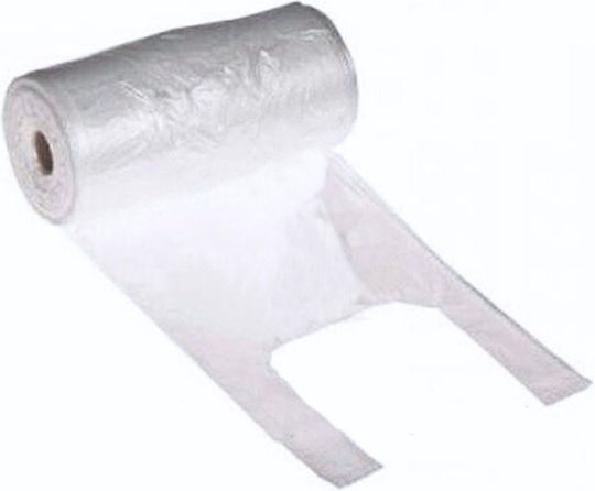 HOMie Plastic Packaging Bag Tank Top Type 42x26x13cm White Mini