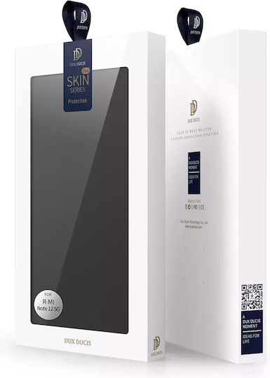 Dux Ducis Skin Pro Series Книга Пластмаса Черен (Poco X5)