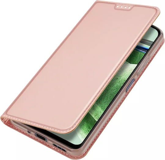 Dux Ducis Skin Pro Back Cover Δερμάτινο Ροζ (Redmi Note 12 5G)