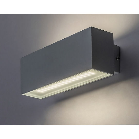 Rabalux Mataro Wall-Mounted Outdoor Lighting with Shade LED IP54 10W