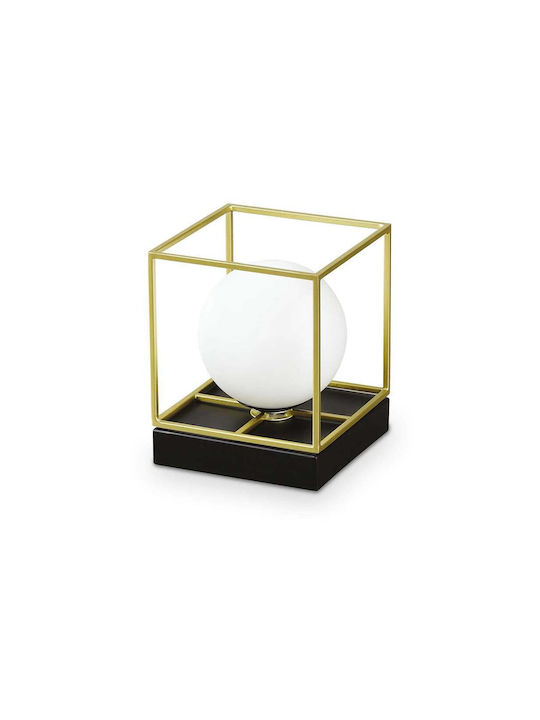 Ideal Lux Lingotto TL1 Big Decorative Lamp with Socket for Bulb E14 Gold