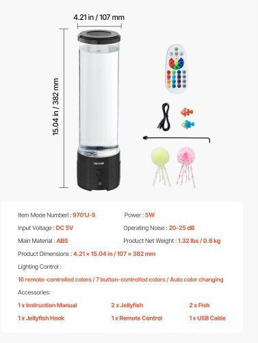 Vevor Smart Διακοσμητικό Φωτιστικό