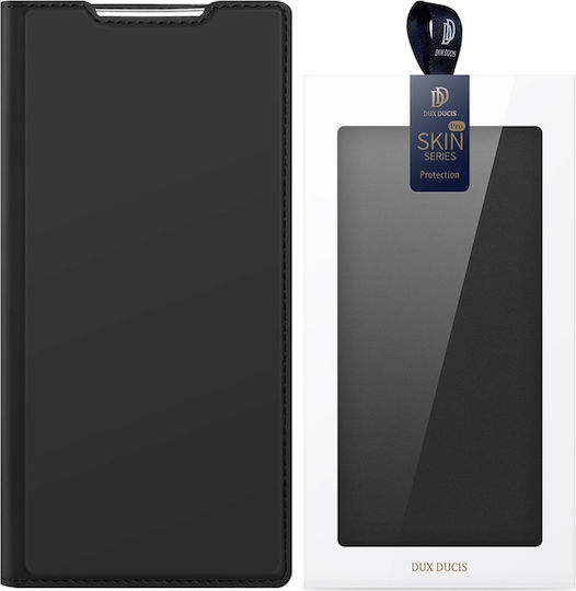 Dux Ducis Skin Pro Series Buchen Sie Synthetisches Leder Schwarz (Redmi A1)