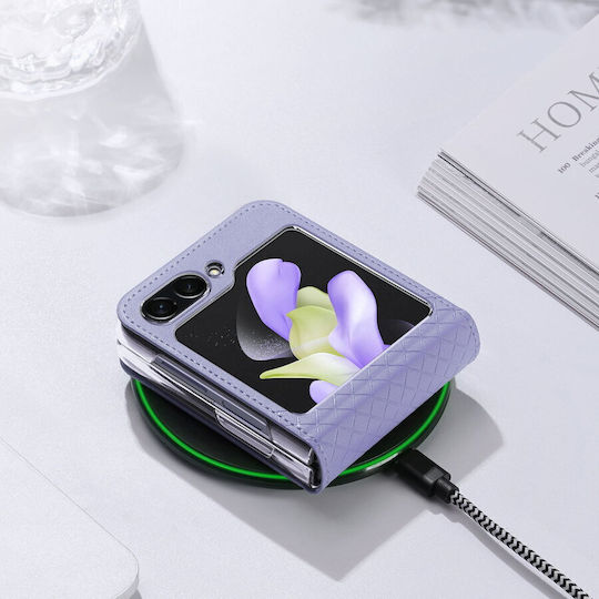 Dux Ducis Bril Book Leather Purple (Samsung Galaxy Z Flip5 5G)