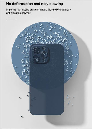 Devia Ultra Thin Umschlag Rückseite Silikon 0.3mm Transparent (iPhone 14 Pro)