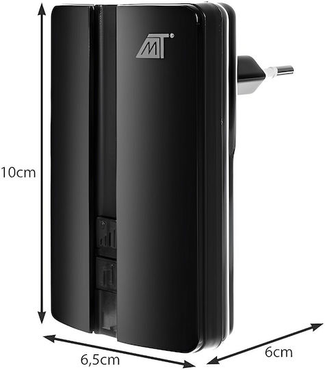 Optimo Smart Wireless Professional Doorbell Idealstore 150 M Range Water Resistant 3-level Volume Control 51 Polyphonic Sounds 90 Db Volume Black Color
