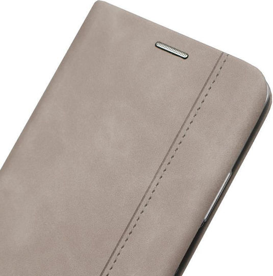 iNOS S-Folio NE Book Δερματίνης Stone (iPhone 14 Plus)